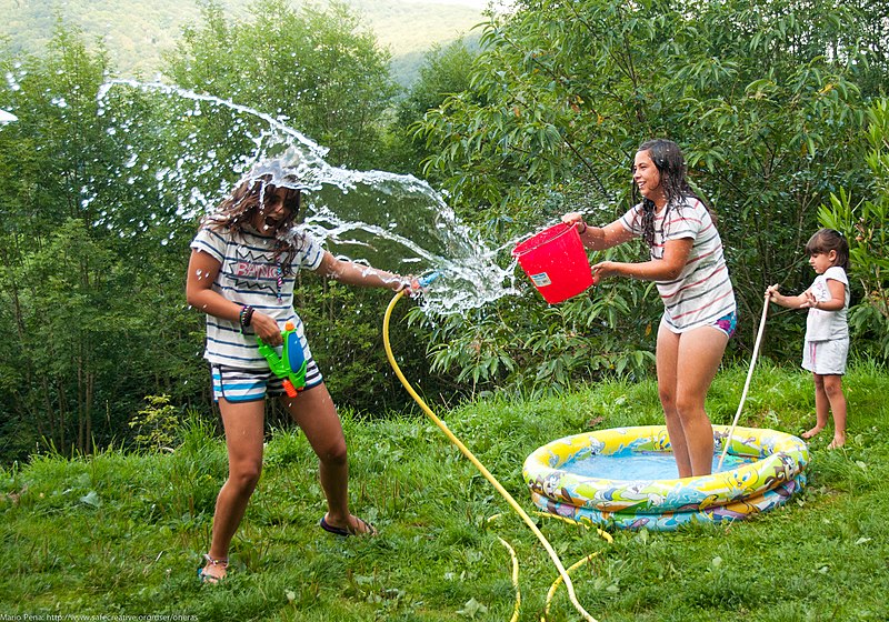 Water fight