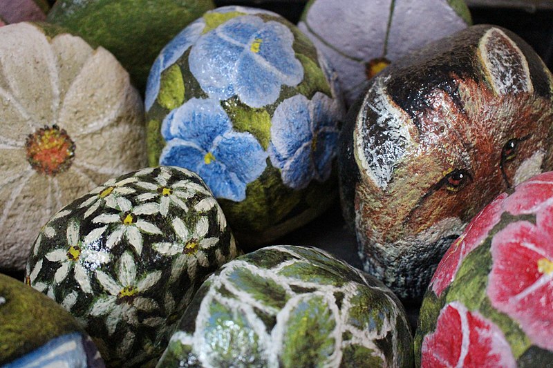 Painted rocks