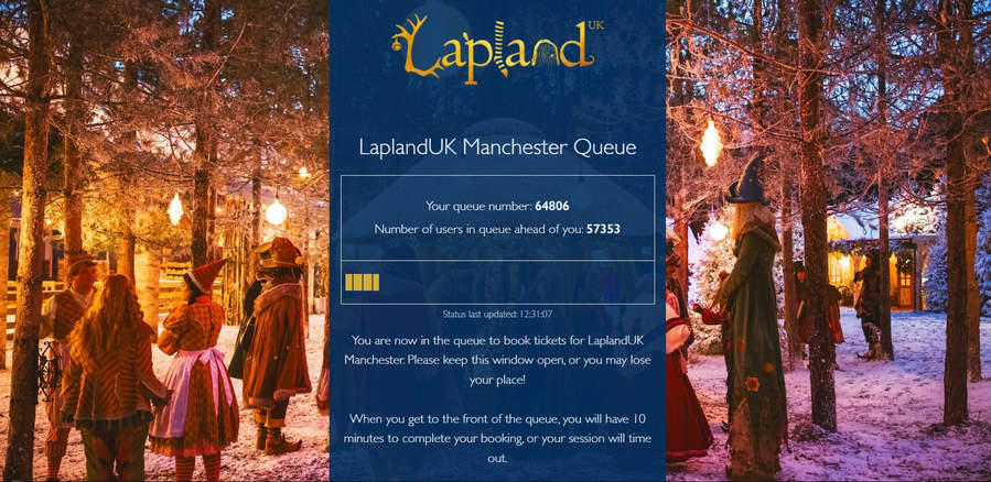 Lapland UK Manchester Queue
