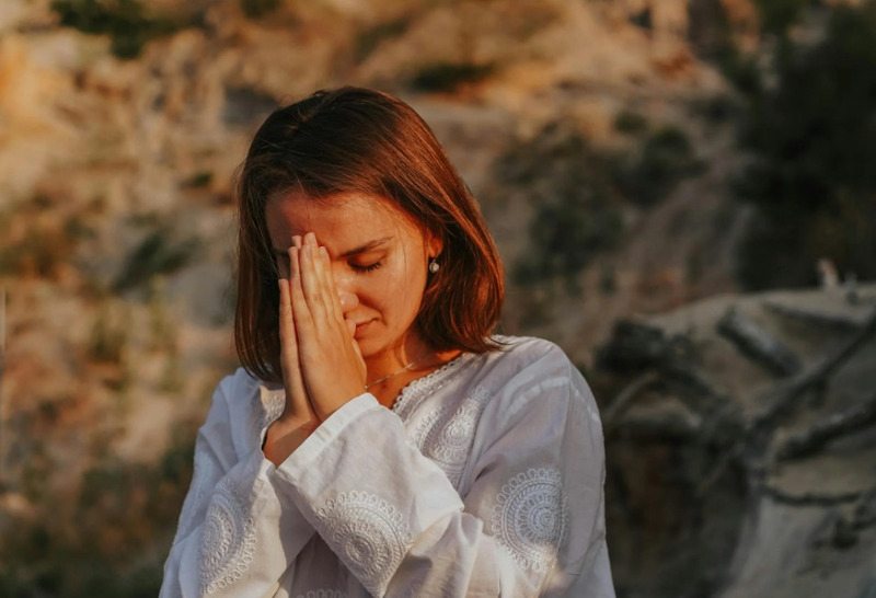 Woman Meditating