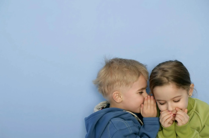 Children talking