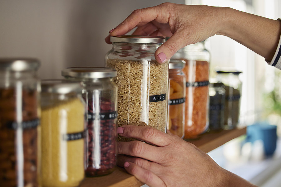 Labels on Jars