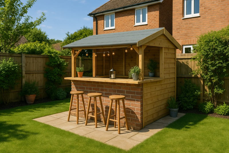 How to Design an Inviting Outdoor Drinks Bar Setup