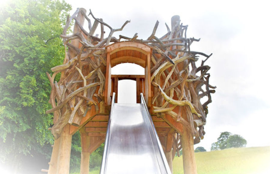 Playground at Trentham Monkey Forest