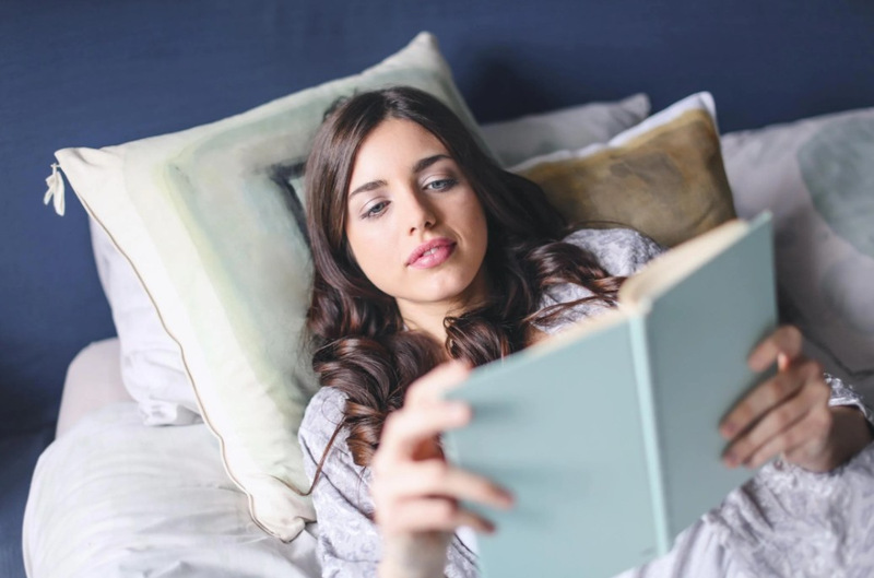 Reading in bed