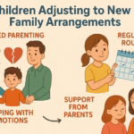 children adjusting to new family arrangements
