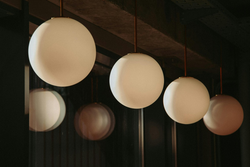 Globe lampshade