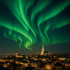 northern lights in iceland