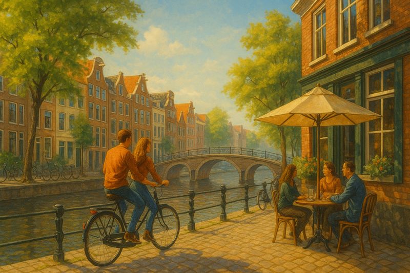 Paris to Amsterdam: A Relaxed Weekend of Canals, Bikes, and Cafes