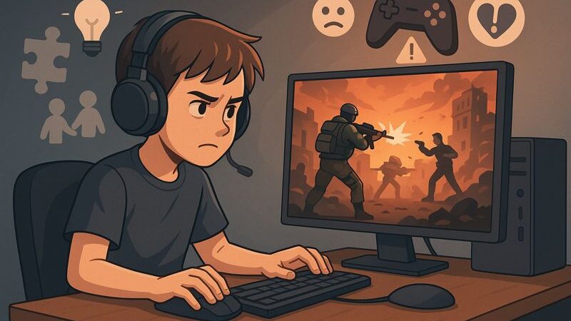 The impact of computer games on young people