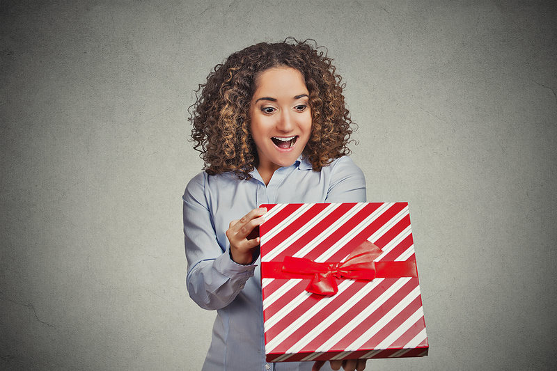 Thrilled gift