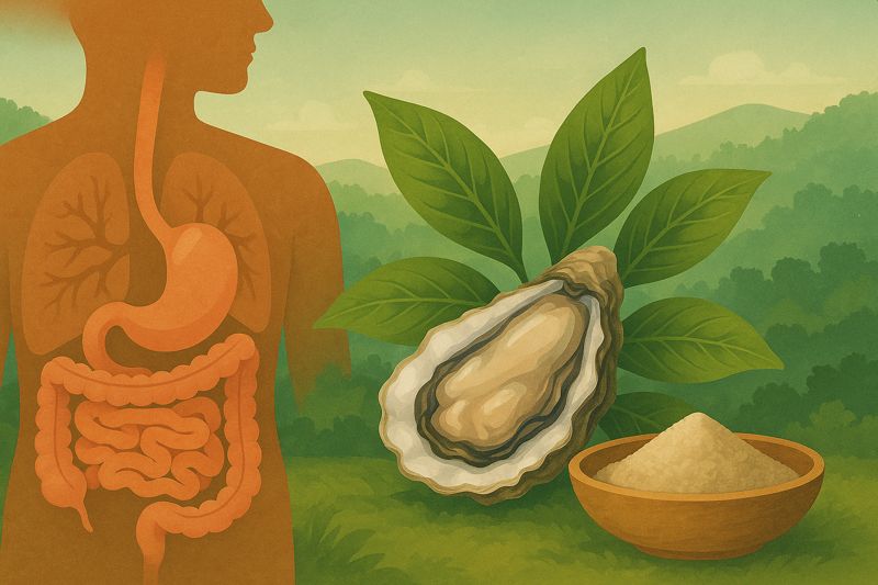 The Natural Aids of Digestion: Oyster and Bile Salt Supplements to Improve Gut Health
