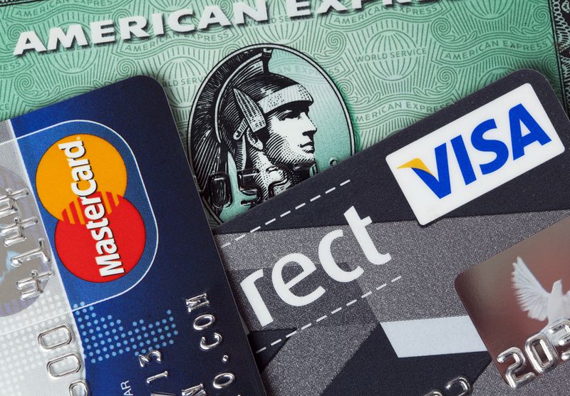 credit and debit cards