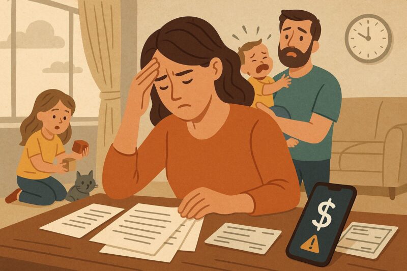 family finances stress
