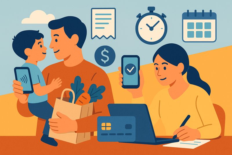 Smart Spending for Busy Parents: How Modern Payments Save Time and Stress