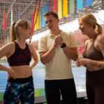 Sports challenges with friends