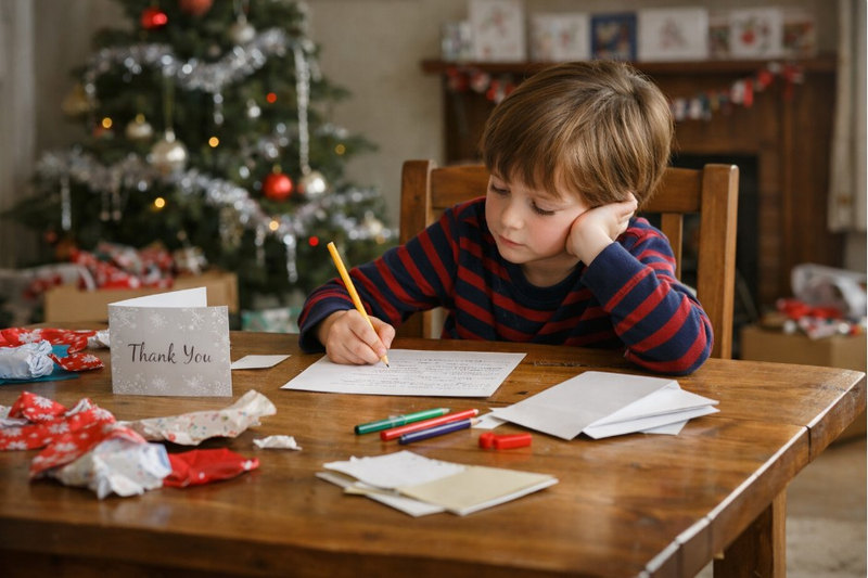What Happened To Kids Writing Thank You Letters After Christmas?