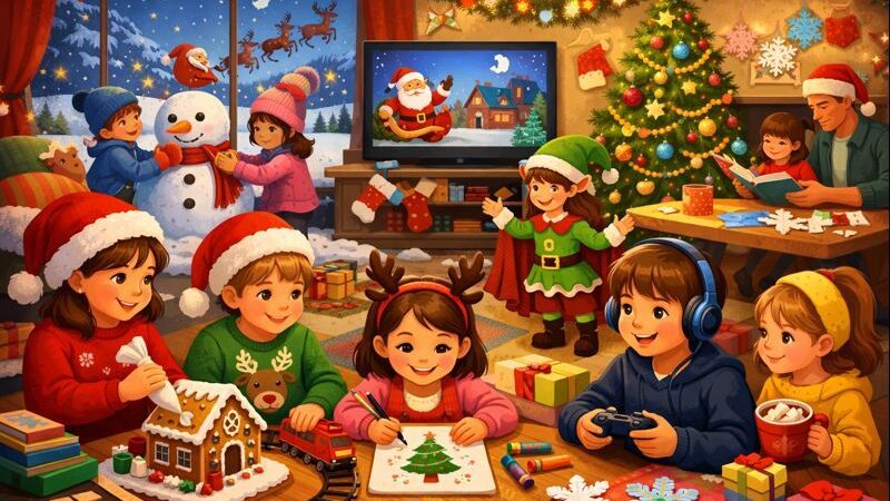 How To Keep Children Entertained During The Christmas Holidays