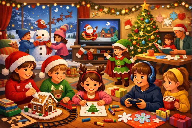 How To Keep Children Entertained During The Christmas Holidays