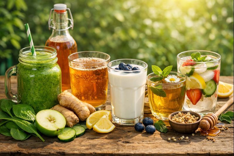 5 Gut-Friendly Drinks You Can Enjoy Every Day