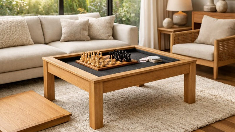 The Best Design-Friendly Game Tables for Your Family Living Room