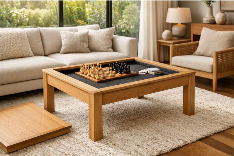 The Best Design-Friendly Game Tables for Your Family Living Room