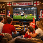 Family Watching Football