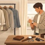 men fashion style concept