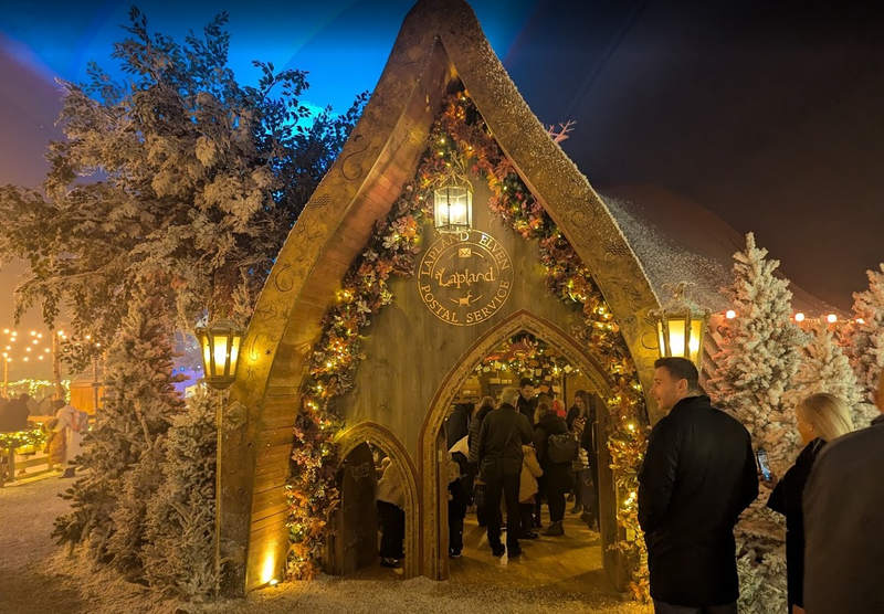 Lapland UK Elven Village Post Office Outside