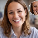 smile after fixing chipped tooth