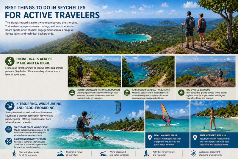 Best Things to Do in Seychelles for Active Travelers