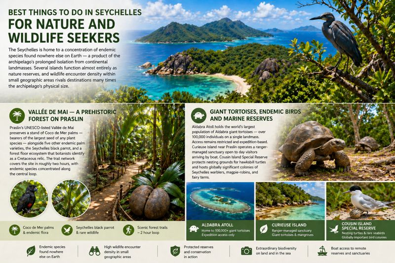 Best Things to Do in Seychelles for Nature and Wildlife Seekers