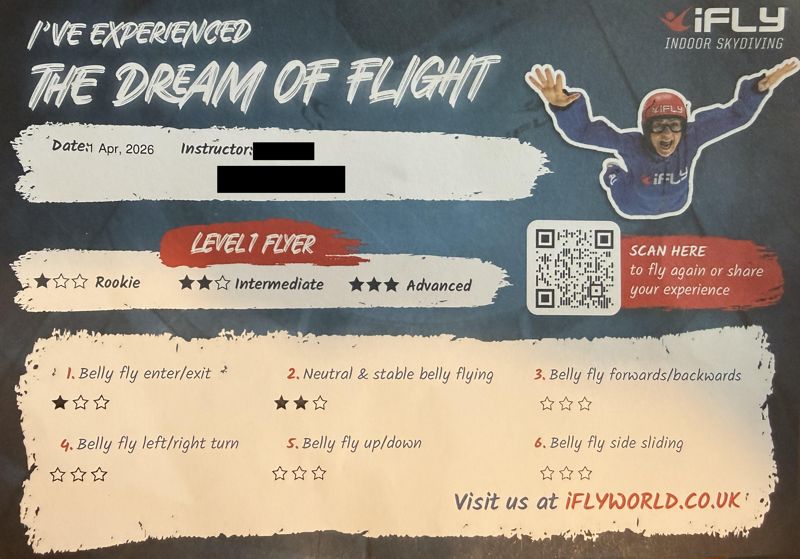 Our Family Experience at iFLY Manchester: Thrills, Laughter… and a Bit of Pressure