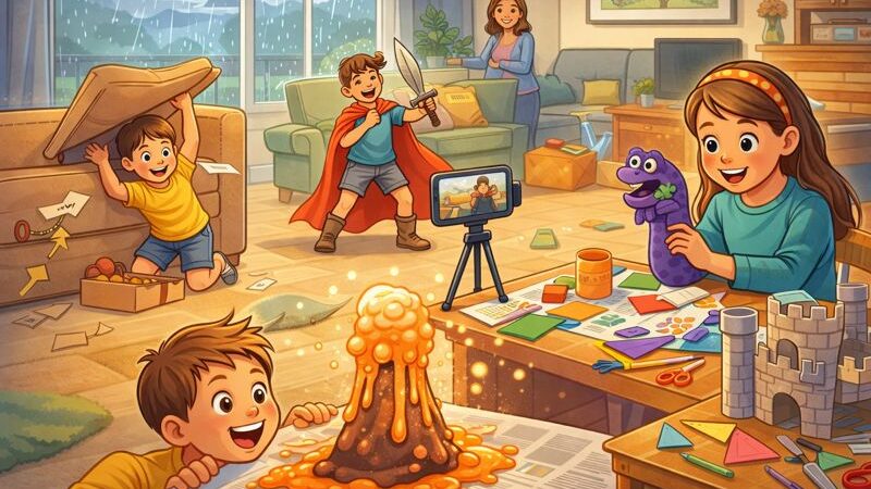 How to Keep the Kids Entertained on Rainy Days