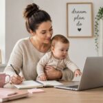 mum new business with baby