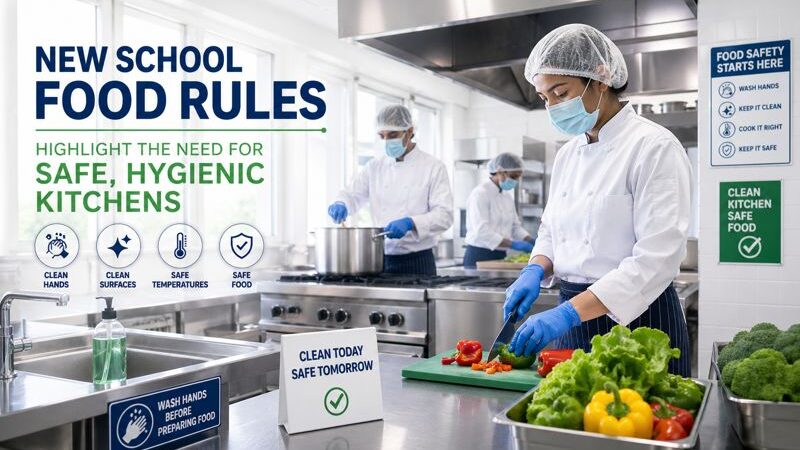 New School Food Rules Highlight the Need for Safe, Hygienic Kitchens