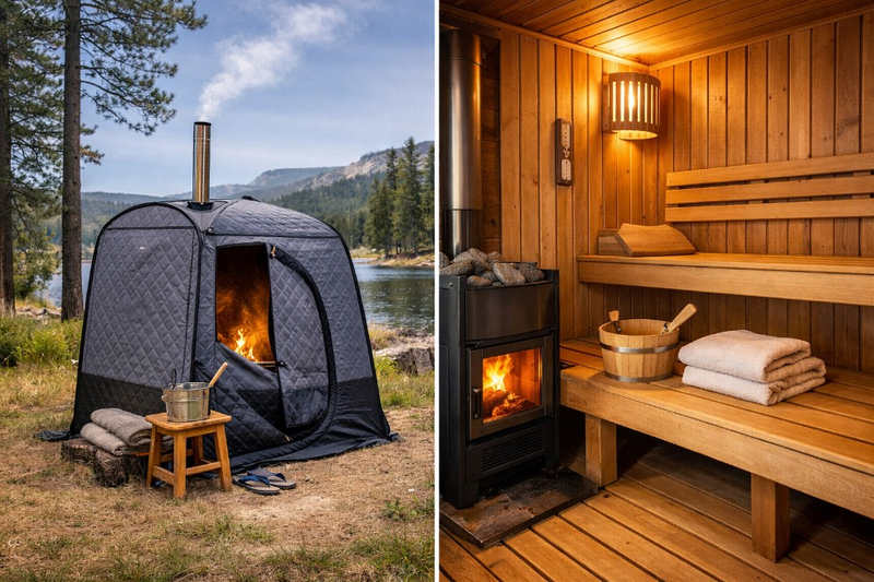 Portable Sauna vs Permanent Sauna: Which is Better for Health?