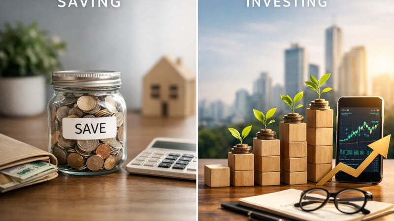 The Real Cost of Keeping Cash: Saving vs. Investing