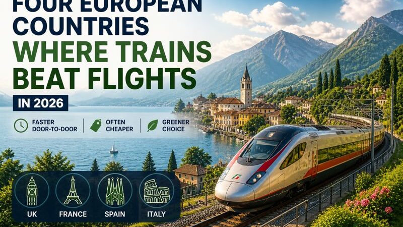 Four European Countries Where Trains Beat Flights in 2026