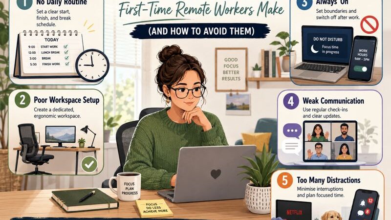 5 Mistakes First-Time Remote Workers Make (And How to Avoid Them)