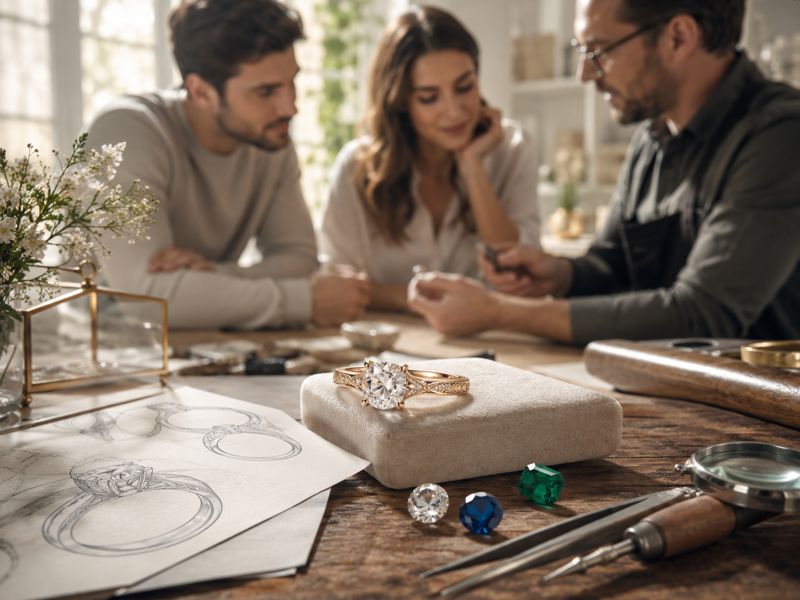 The Growing Appeal of Custom Engagement Rings
