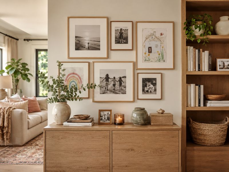 Display Family Memories Alongside Your Own Style