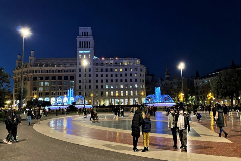 Barcelona at Night