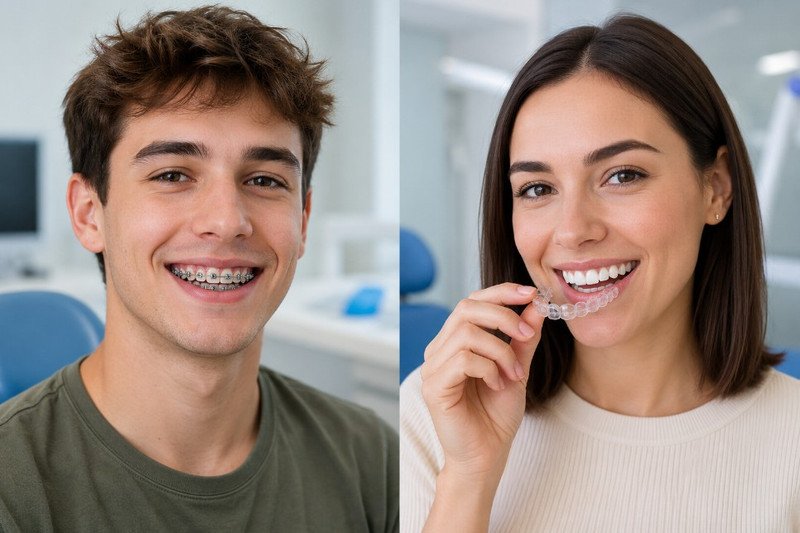 Fixed Braces vs Clear Aligner