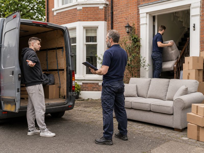 furniture removal from a house