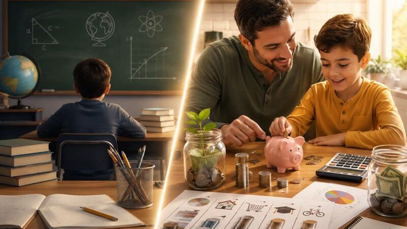 Why Traditional School Isn’t Teaching Your Kids About Money (And What You Can Do About It)