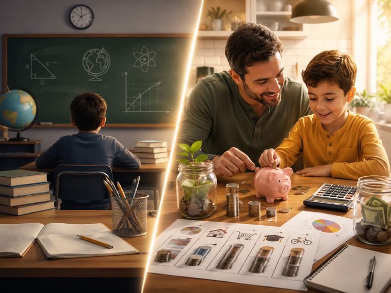 Why Traditional School Isn’t Teaching Your Kids About Money (And What You Can Do About It)
