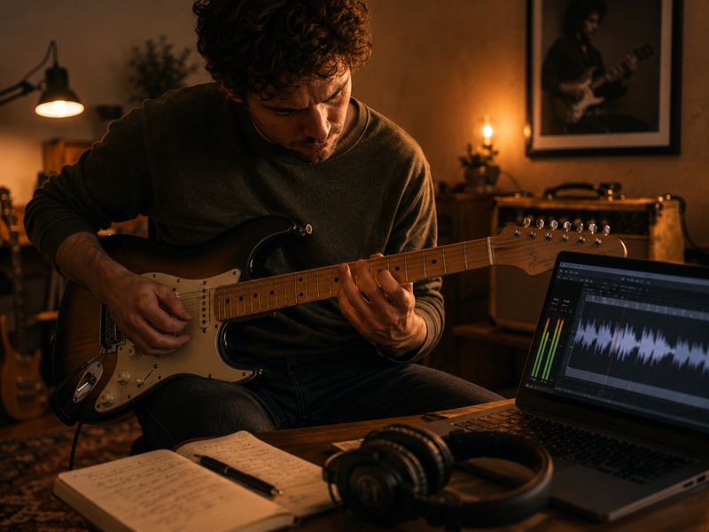 Dynamics and the Volume Default Guitar