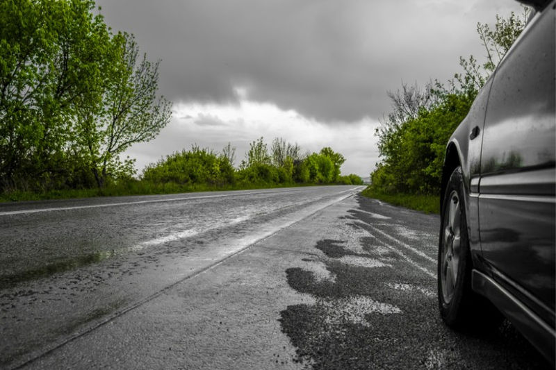Close Up of Road