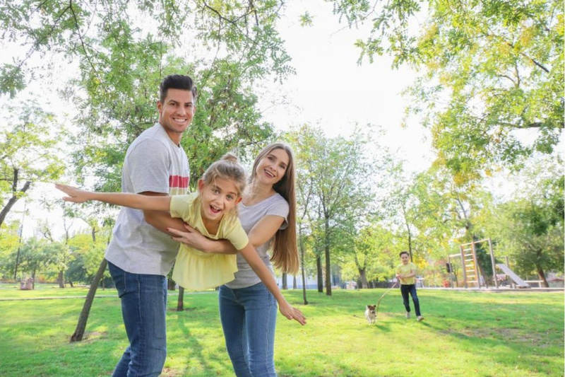 Family at Park